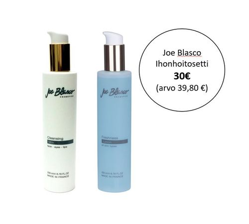 Joe Blasco Kasvojen puhdistussetti | Freshness Lotion & Cleansing Milk